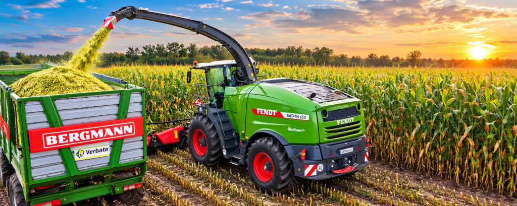 Fendt силосоуборочный комбайн