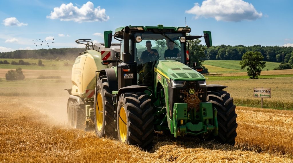 Электрические тракторы John Deere, CASE, New Holland, CLAAS