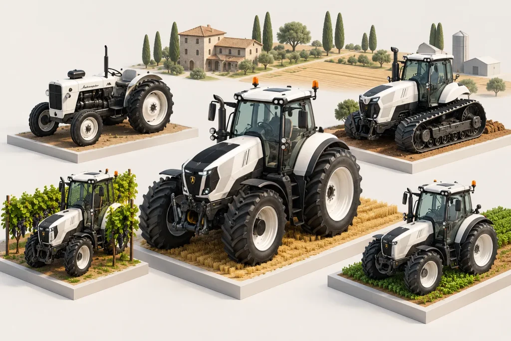 Трактор ламборгини (Lamborghini): история производства, модельный ряд и технические характеристики