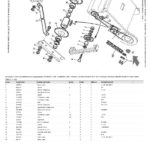 Пример страницы каталога запчастей комбайна Джон Дир (John Deere) 1085