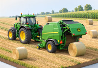 Система Hands-Free Baling для пресс-підбирачів John Deere